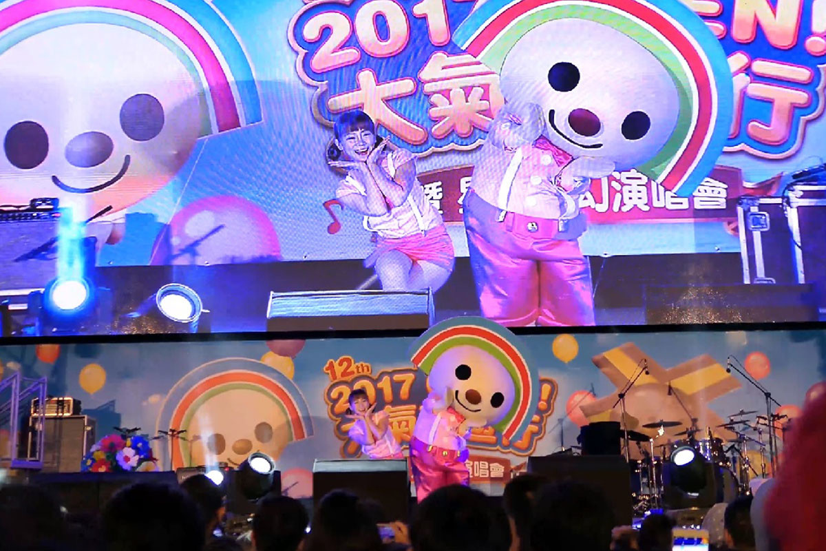 OPEN小將魔術表演